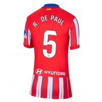 Zenski Nogometni Dres Atletico Madrid Rodrigo De Paul #5 Domaci 2024-25 Kratak Rukav